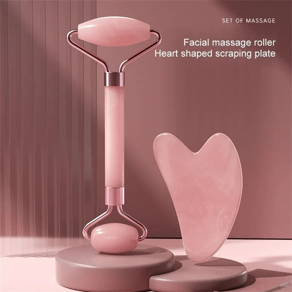 Facial Massage Roller Scraping Set